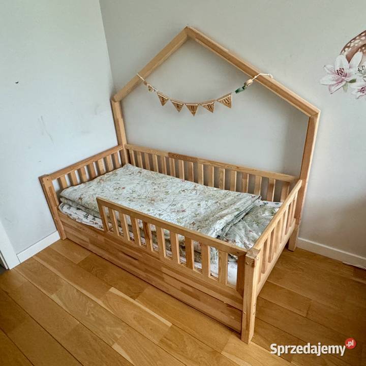 Łóżeczko dziecięce domek Luletto 160x80 Dom i Ogród