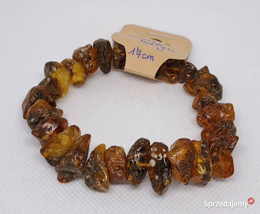 Bransoletka z bursztynu bursztyn bałtycki Warszawa