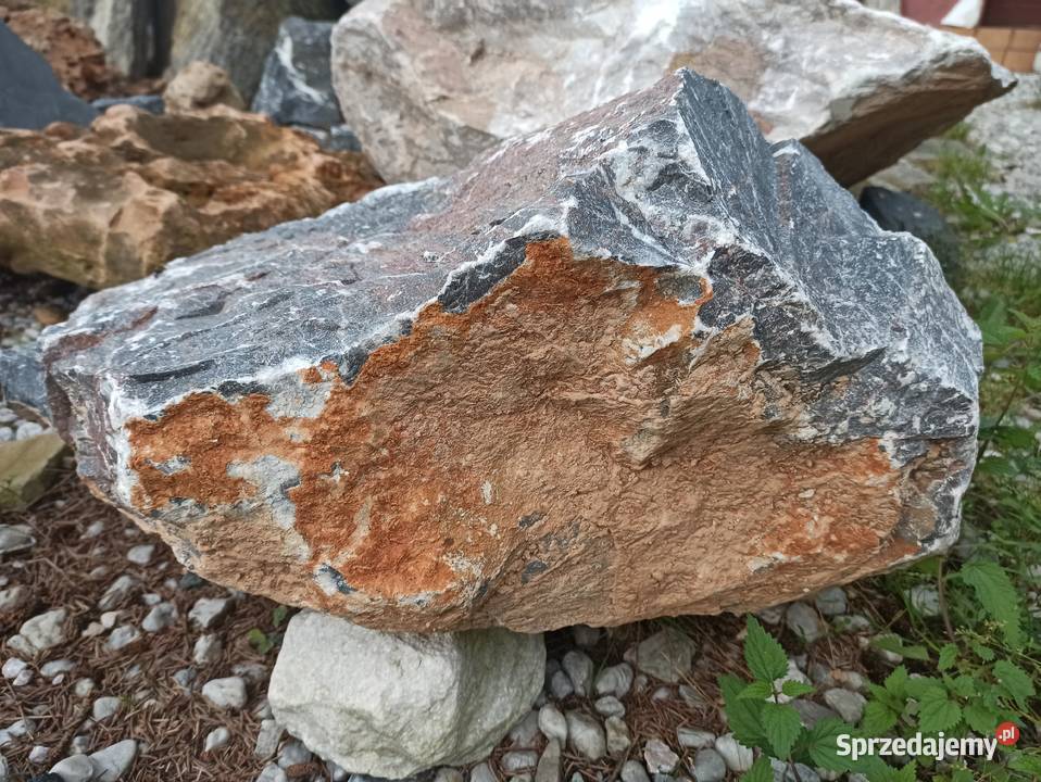 Głaz kolorowy duży kamień Głazy Kora Kamienna Żwir i kamienie Jaworzno sprzedam