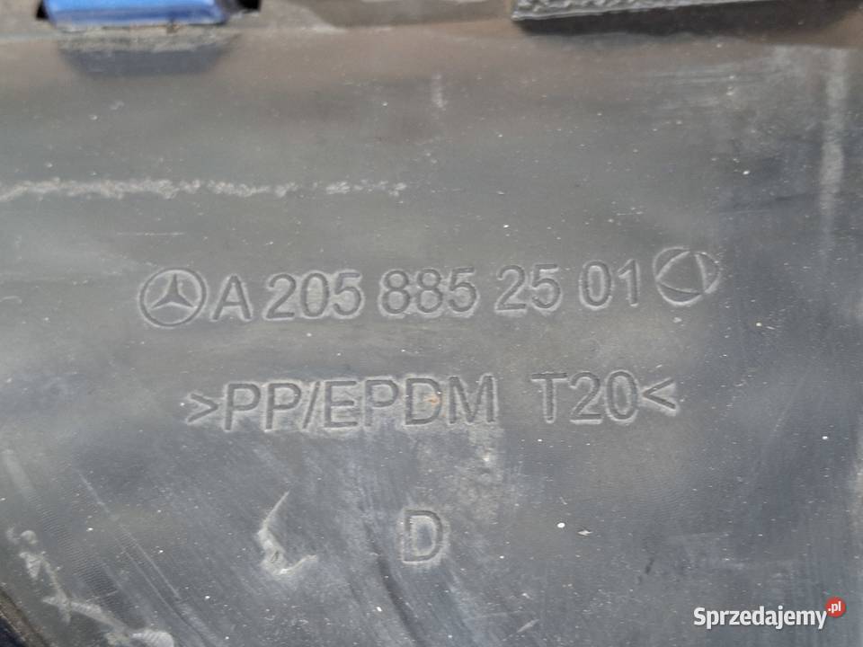 MERCEDES CKLASA W205 LIFT ZDERZAK PRZÓD PRZEDNI Bieleń sprzedam