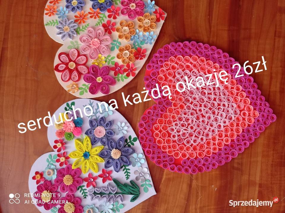 Sprzedam kilka rzeczy na walentynki dzień Łuków sprzedam