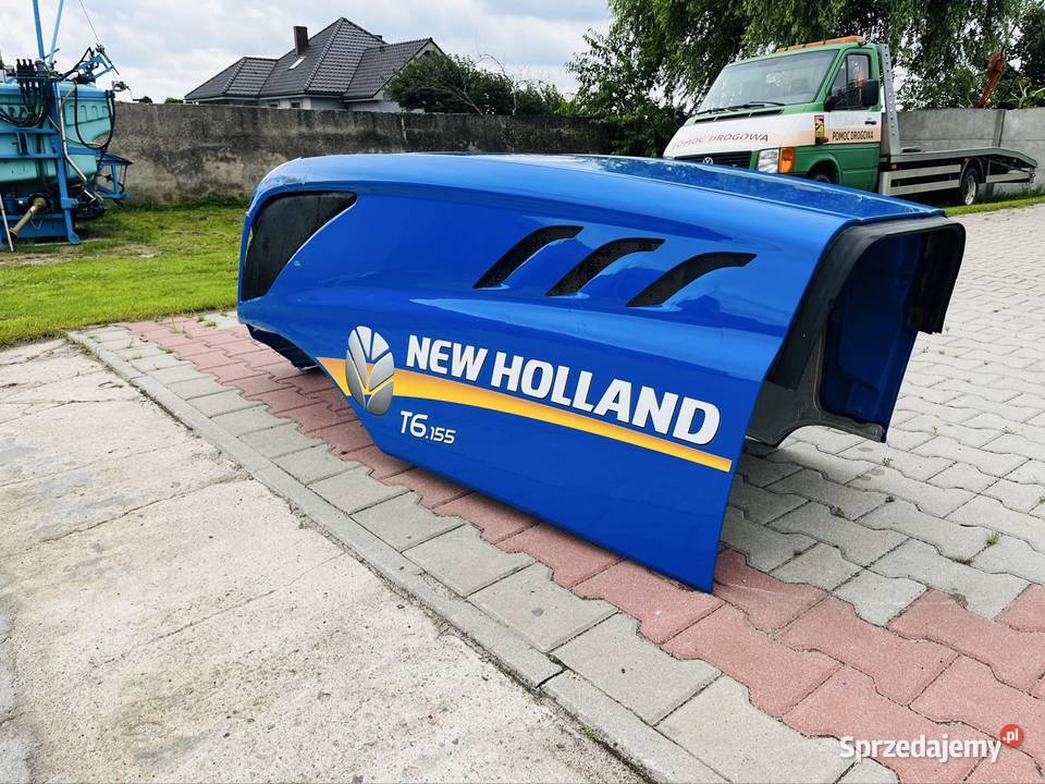Maska Holland T6155 Pokrywa Silnika T6165 t6175 Kabina i karoseria sprzedam