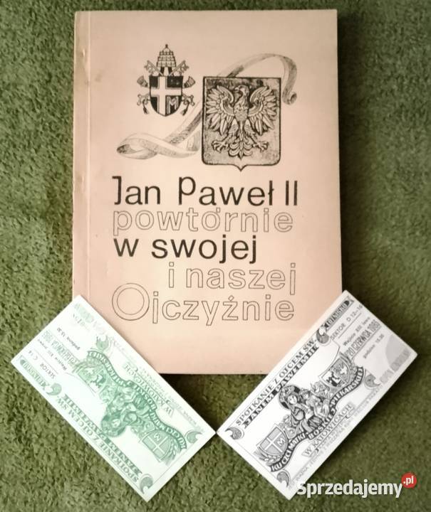 2 karty wstępu Jan Paweł II Muchowiec Katowice