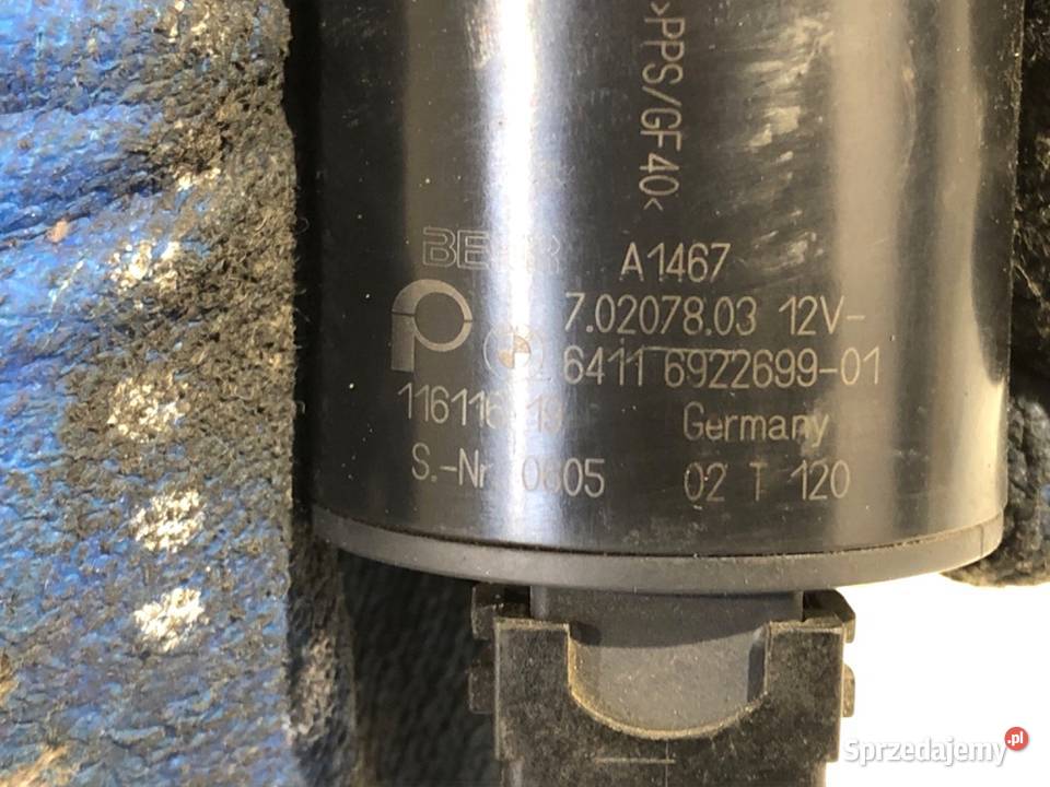 DODATKOWA POMPA WODY BMW E65 6922699 36 272 0109 podkarpackie