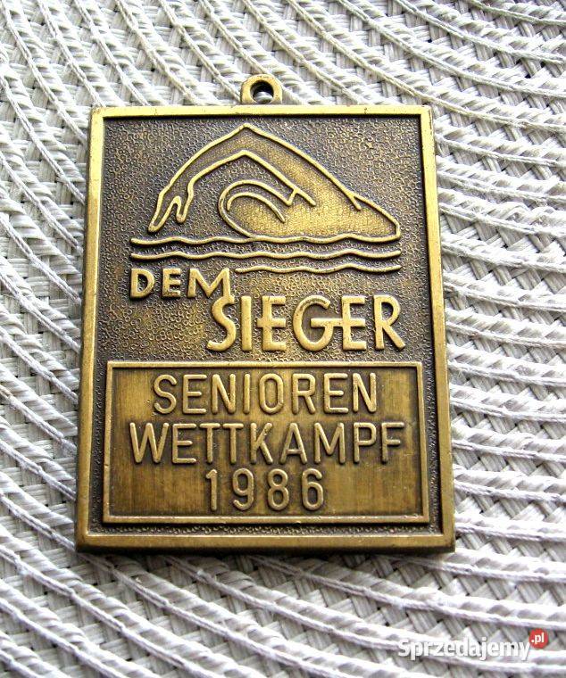 Medal Zwycięzca Zawodów Seniorów wielkopolskie Kalisz sprzedam