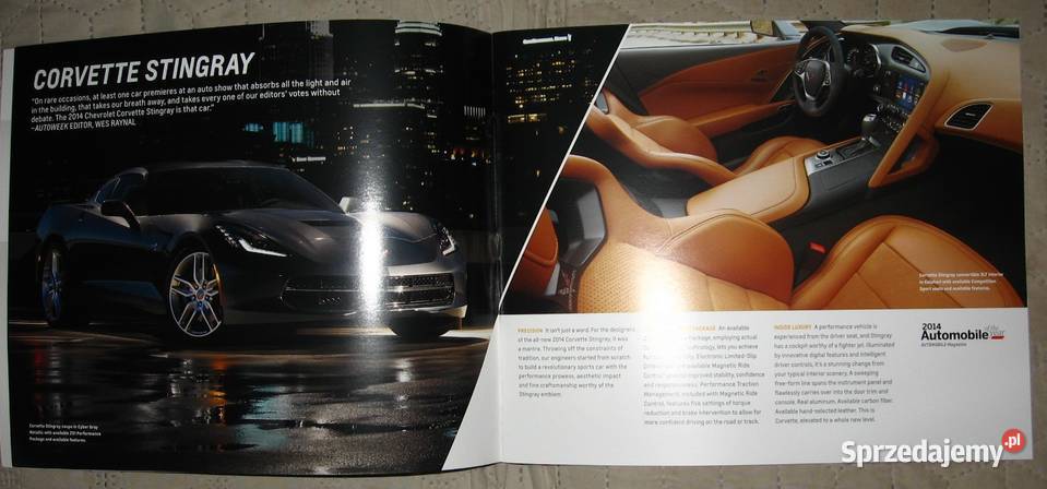 Chevrolet 2013 prospekt katalog Kępice sprzedam