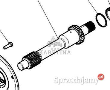 Massey Ferguson 5410 Wał Skrzyni Biegów CZĘŚCI Jastrzębniki