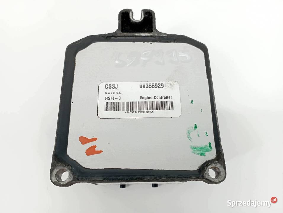 STEROWNIK SILNIKA 09355929 16 B 100 Opel Astra osobowe