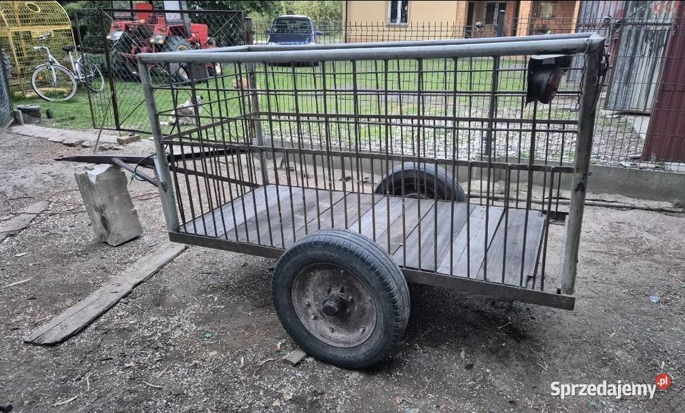 Wózek rolniczy z instalacją Stopnica