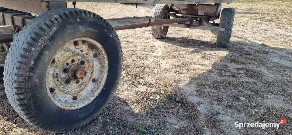 Przyczepka dwuosiowa wóz Proszowice