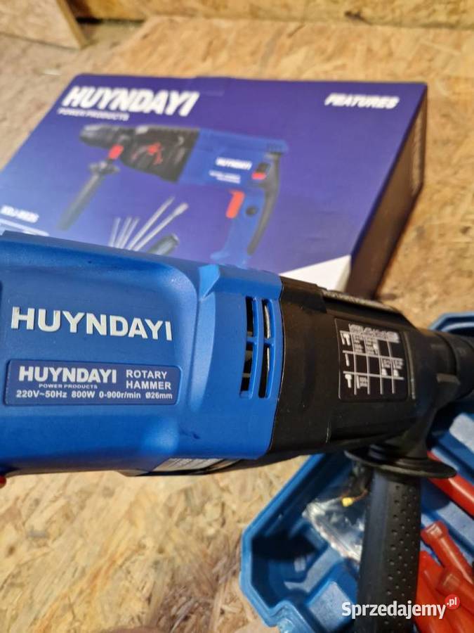 Młotowiertarka 800 Wat Huyndayi XDJ8826 SDS plus sprzedam