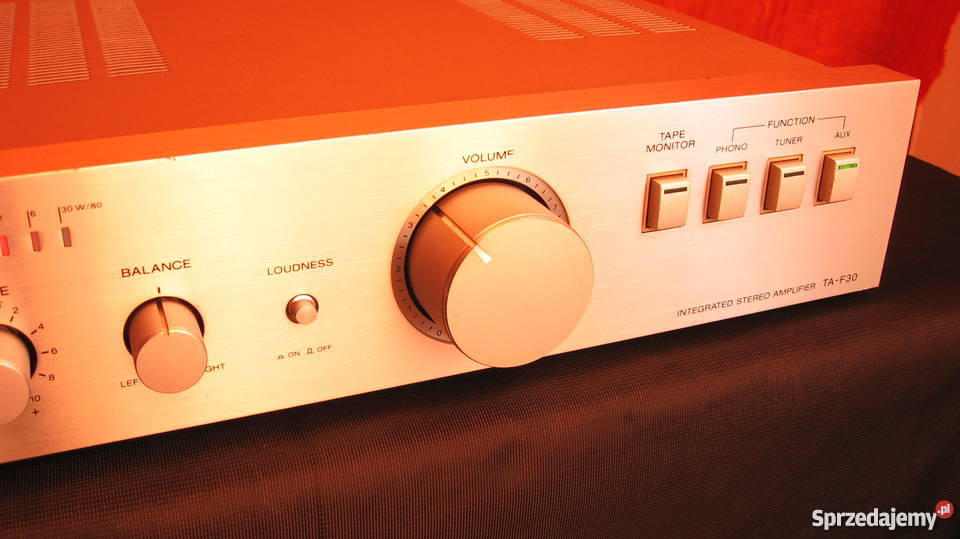 SONY taf30 WZMACNIACZ Vintage do Dużej Wieży Świebodzice