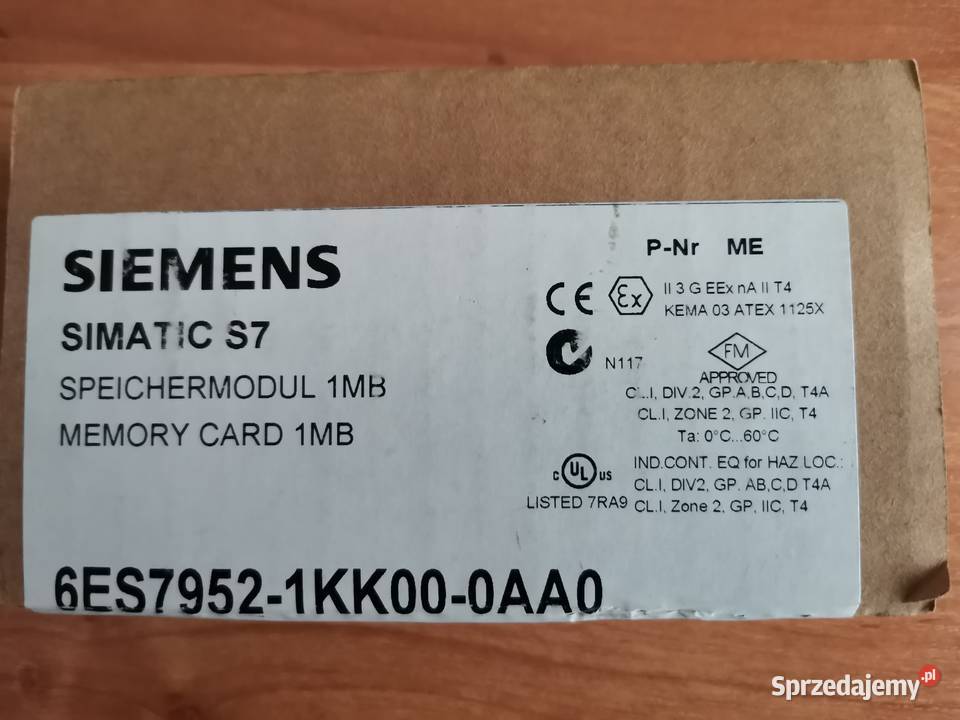 Siemens S7400 Memory card Siemens 1MB FLASH