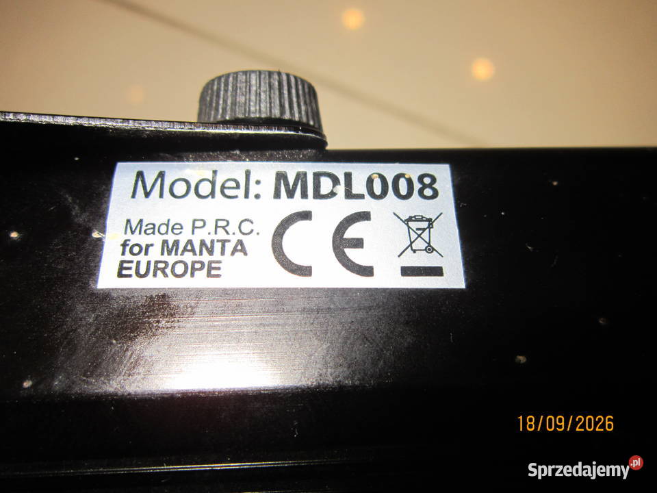 Projektor laserowy Manta MDL008 Disco mazowieckie sprzedam