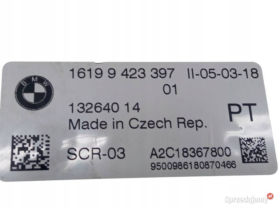 MODUŁ ADBLUE 9423397 Bmw Seria 5 VII 20172024 Komputery świętokrzyskie