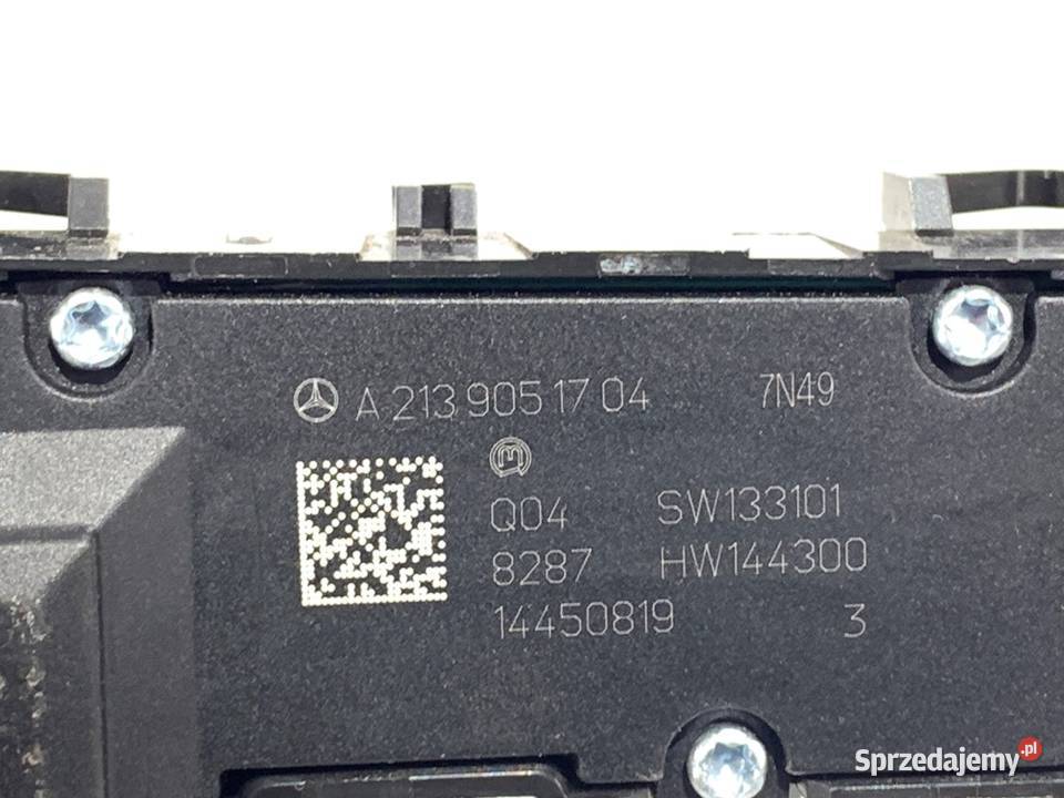 PODGRZEWANIA WENTYLACJI FOTELA LEWY MERCEDES CLS Fotele i kanapy