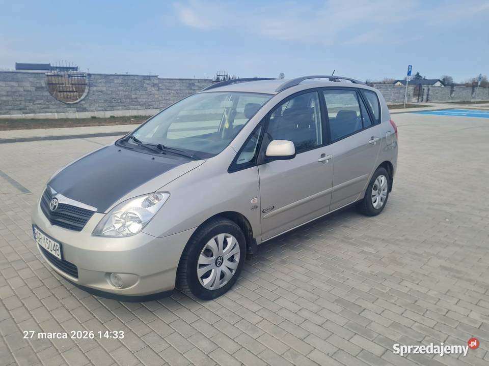 COROLLA VERSO ładna długie opłaty manualna Motoryzacja Grajewo sprzedam