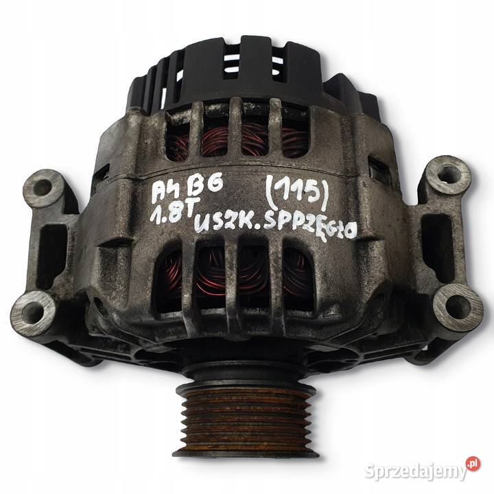 ALTERNATOR Audi A4 B6 18 T turbo 06B903016AE Chełm sprzedam
