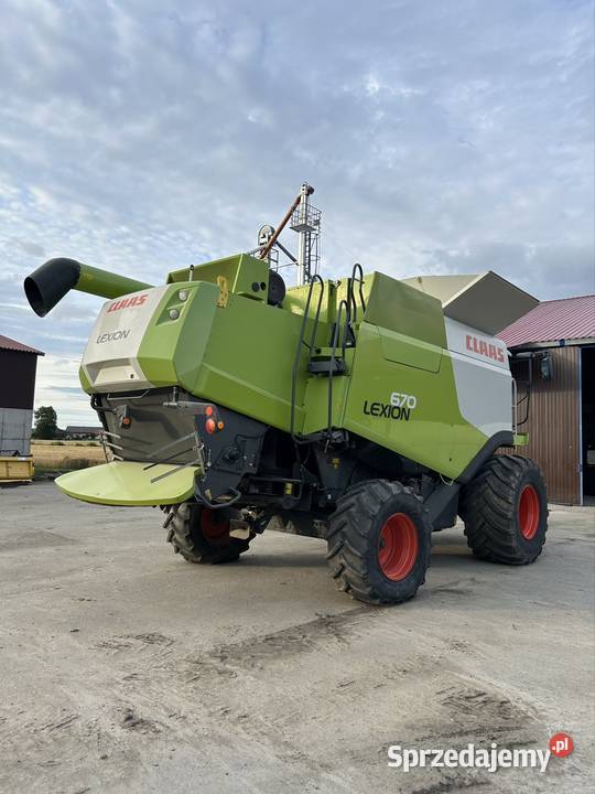 Claas lexion 670 Poziomowanie sit Łysakowo sprzedam