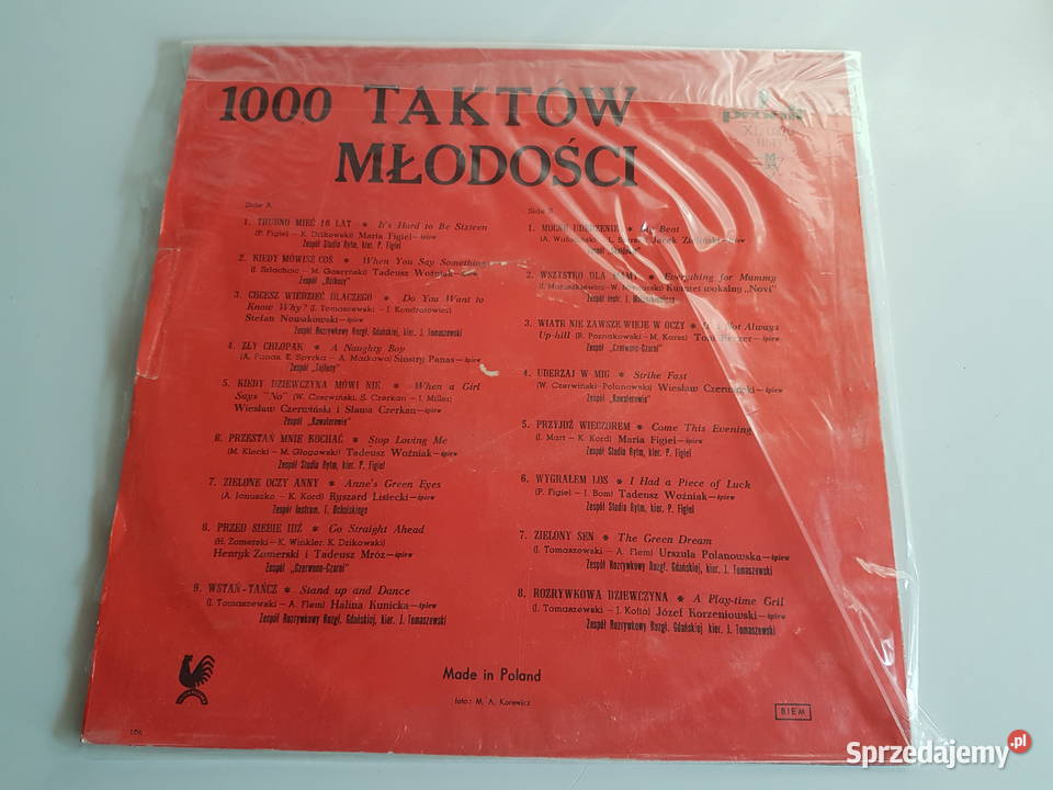1000 taktów młodości płyta winylowa Poznań