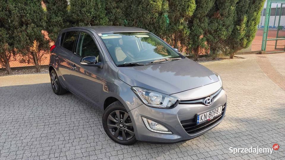 Hyundai i20 2014r 12 Led Klimatyzacja Przebieg manualna