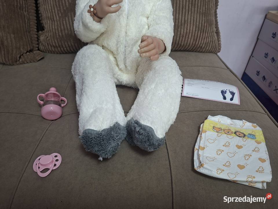 Lalka Reborn Nowa duża 70 Lalki i akcesoria wielkopolskie Kalisz