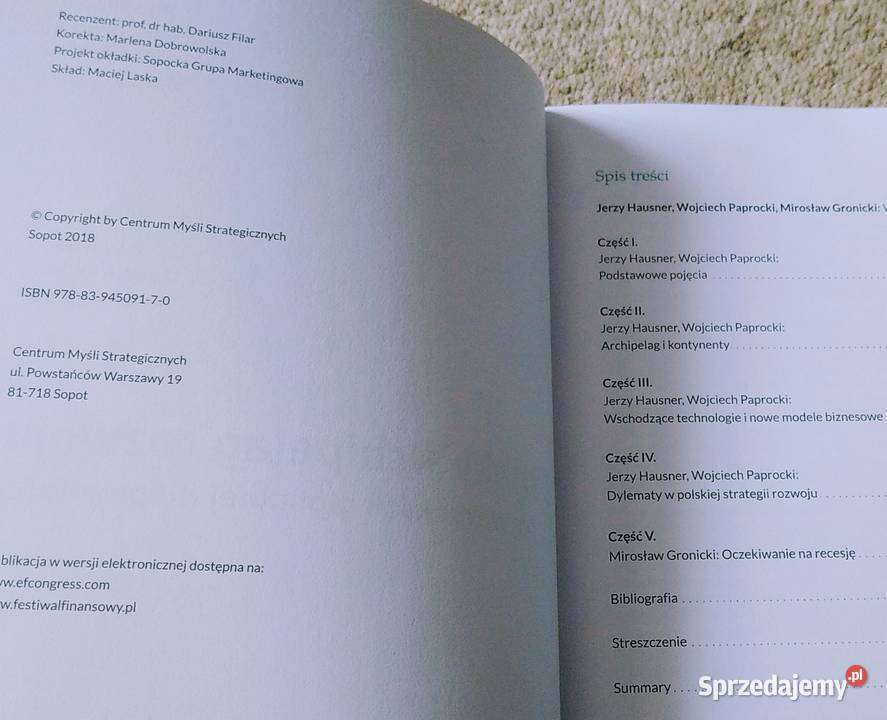 Polski archipelag rozwoju w warunkach globalnej Gdańsk sprzedam