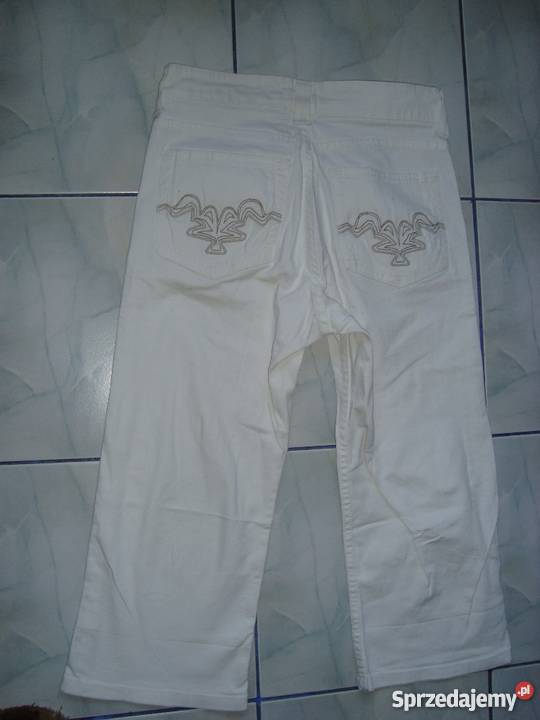 Spodnie rybaczki białe Ostrołęka