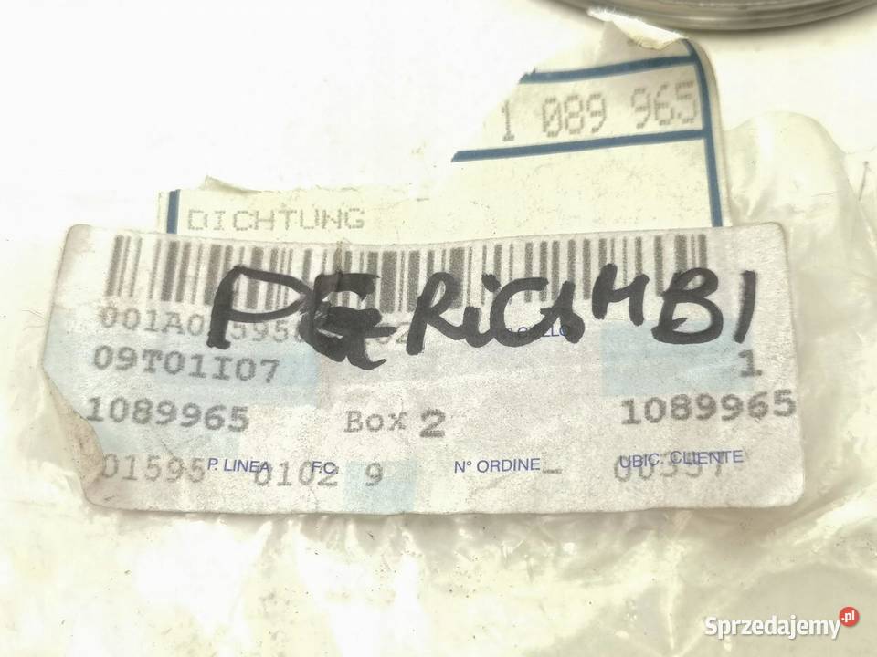 USZCZELKA RURY WYLOTOWEJ FORD FOCUS MONDEO 1998