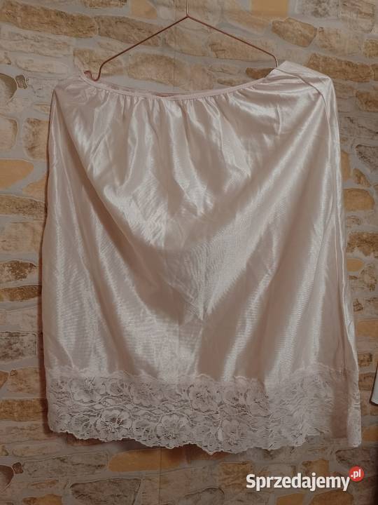 4942 LXL Różowa półhalka pod spódnicę z Londynu różowy Kraków