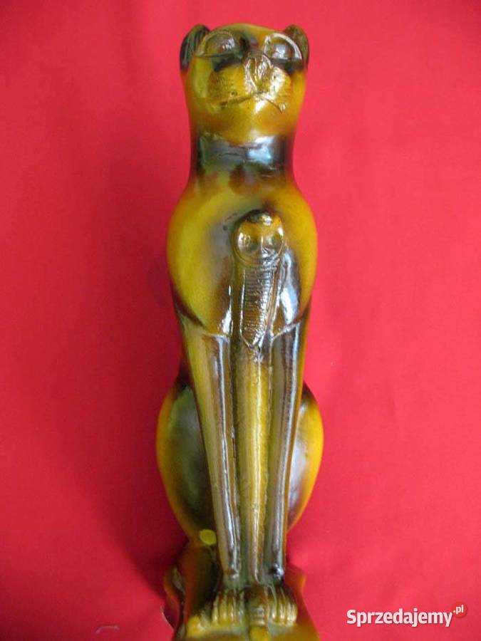Kot Sfinks i kobra duża figurka ciężka 25 x 14 x Siedlce sprzedam