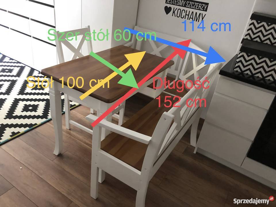 Narożnik kuchenny Stoły, krzesła, biurka