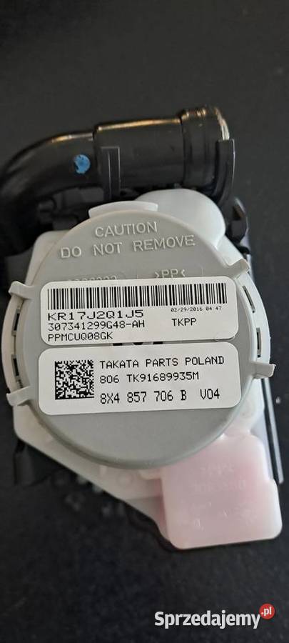 Pas bezpieczeństwa prawy lewy Audi A1 8X4857706 Radomsko