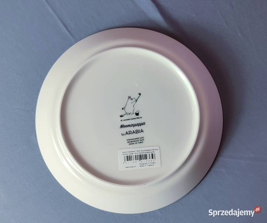 Muminki TALERZYK Moomin Arabia Finland TATUŚ małopolskie Jasień