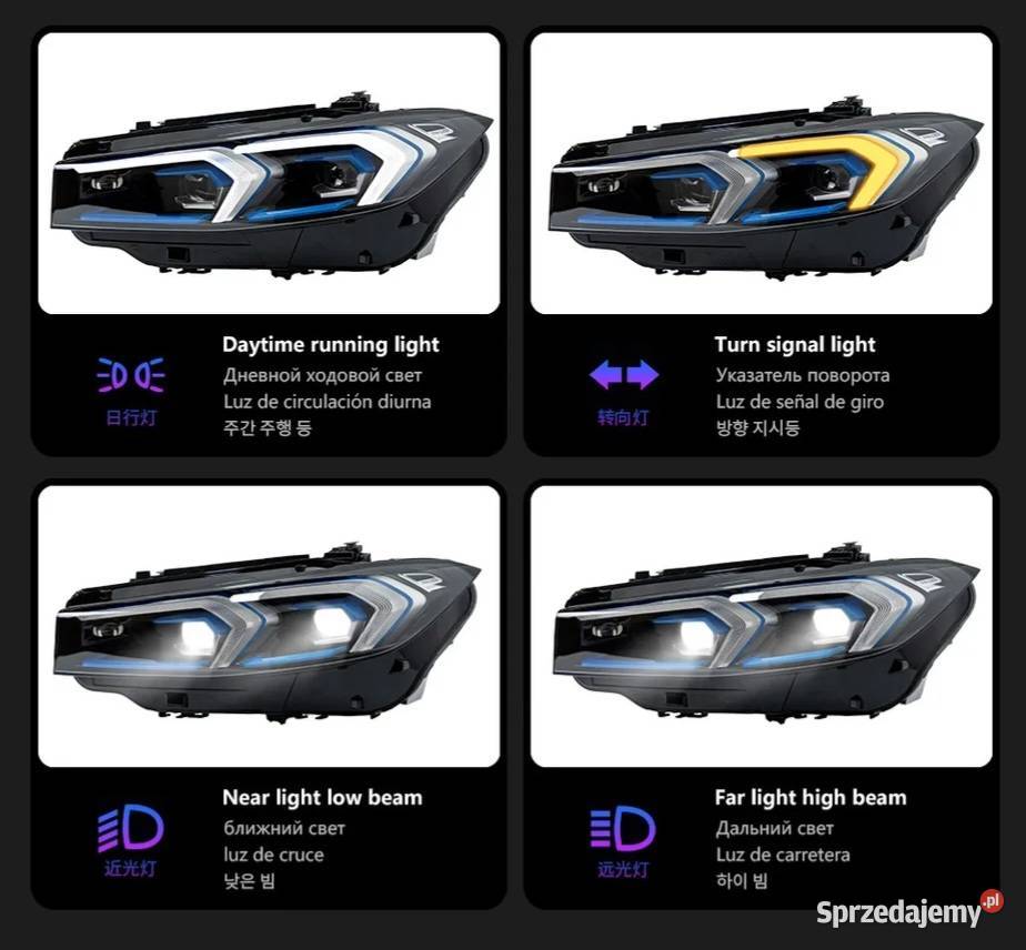 NOWE lampy przednie lampa przód BMW seria 3 G20 Bełchatów