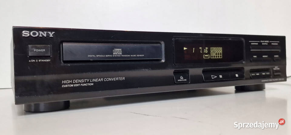 SONY odtwarzacz kompaktowy CD player CDP 212 Międzychód sprzedam