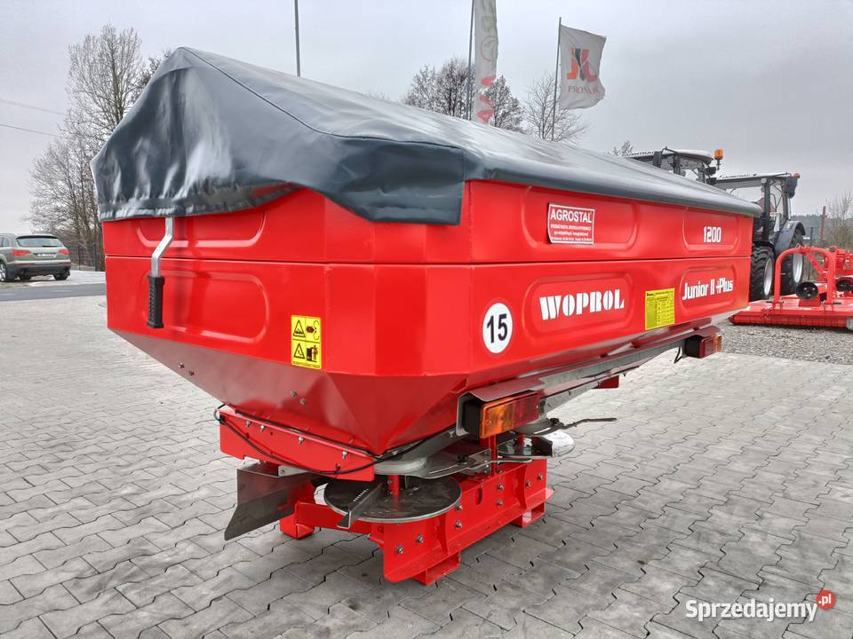 Rozsiewacz WOPROL JUNIOR II JUNIOR PLUS 600l Wola Różaniecka