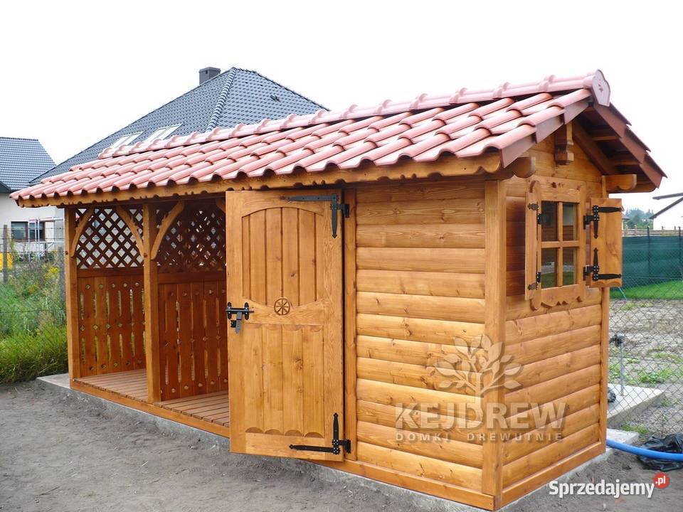 Drewutnia na drewno wiata na drewno zadaszenie Architektura ogrodowa Piła Pierwsza sprzedam