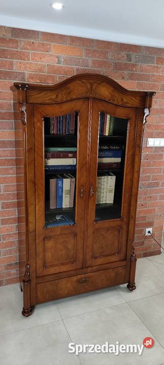 Ekskluzywna biblioteka witryna Ludwik Filip Antyki lubuskie Łagów