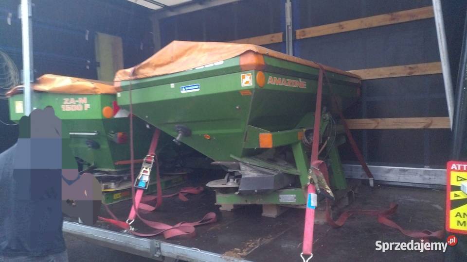 Rozsiewacz nawozu amazone zam 3000 nieuszkodzony Maszyny rolnicze Września