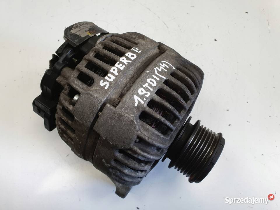 ALTERNATOR Skoda Superb II 19 TDI Bosch osobowe lubelskie Chełm