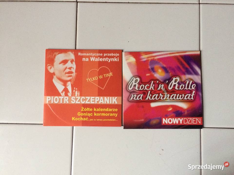 2 płyty CD Szczepanik i składanka CD Warszawa