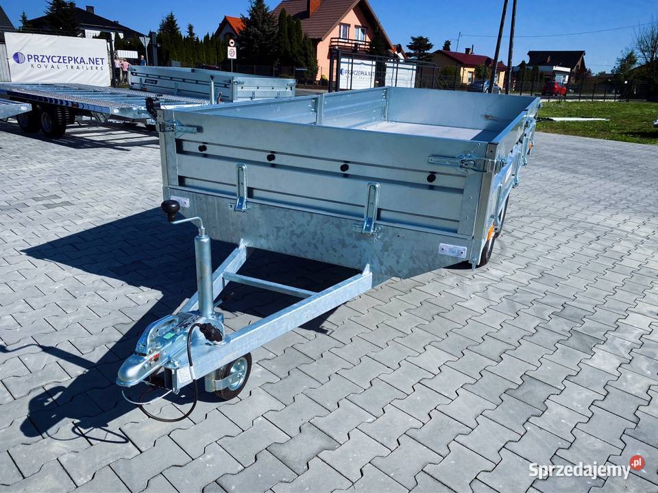 Mocna przyczepa lekka CARRO DELTA D3515 2w1 Kowal