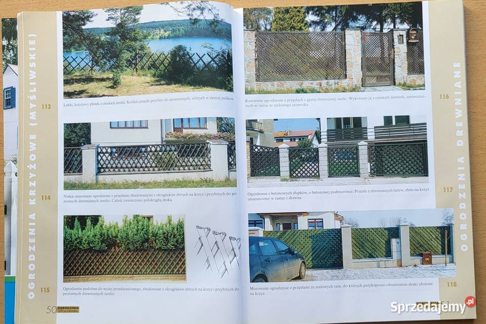 Katalog Ogrodzenia z drewna kamienia metalu Włodawa