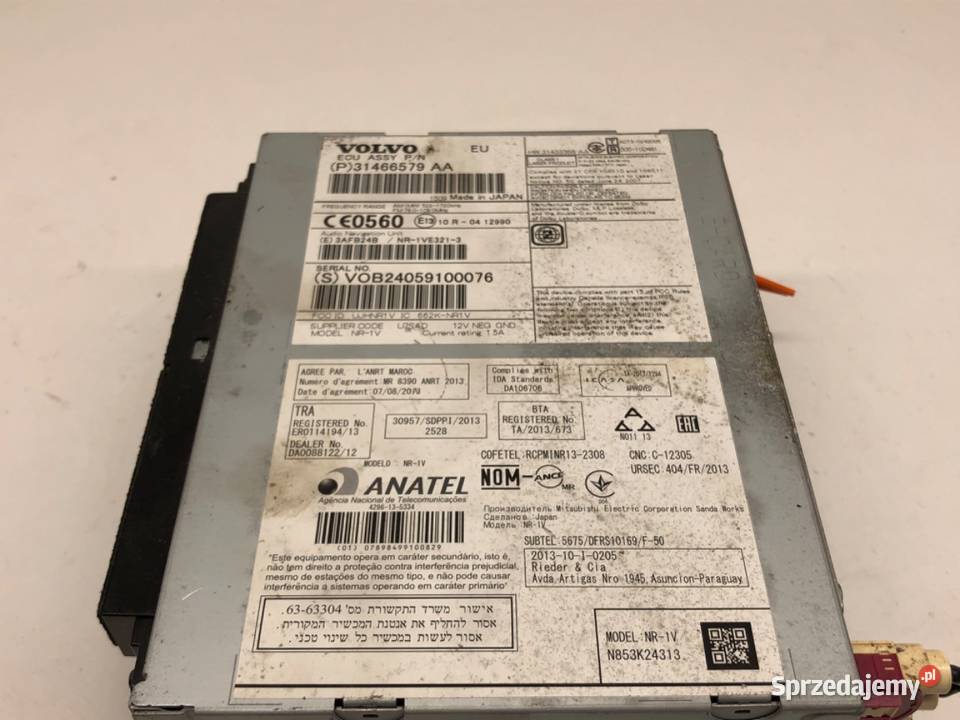 RADIO VOLVO V40 P31466579AA ODTWARZACZ