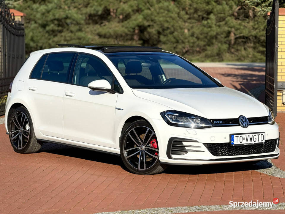 Volkswagen Golf GTD DSG R LINE Salon łopatki zmiany biegów Widełki