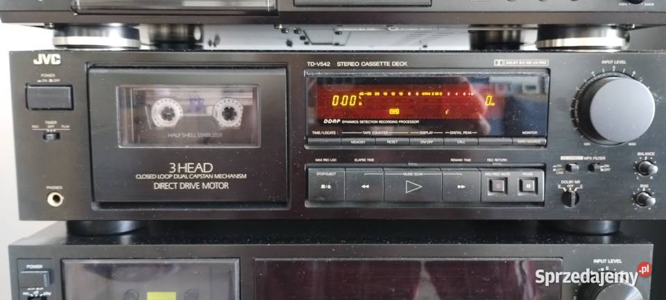 Magnetofon deck 3 głowicowy JVC TDV542
