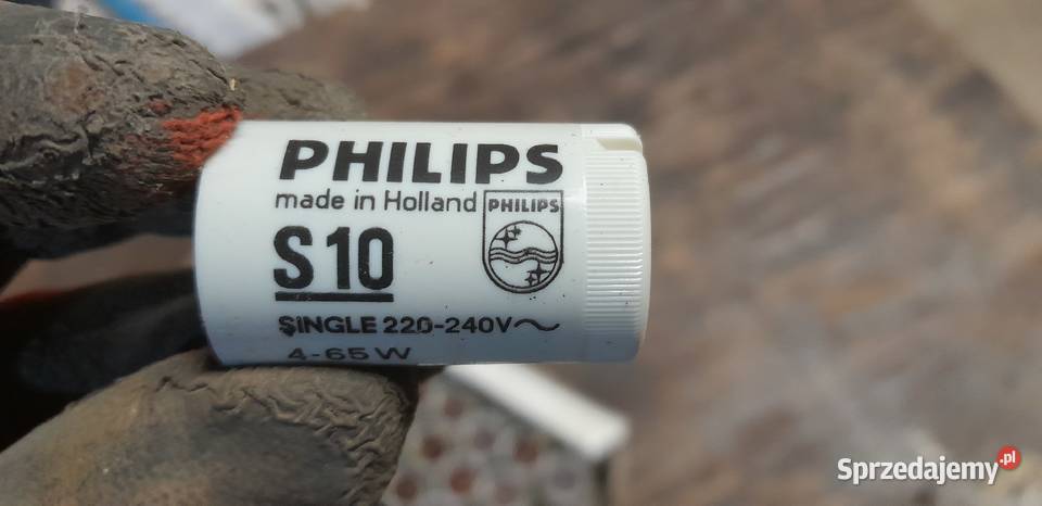 Starter zapłonnik świetlówki S10 465W x 20 sztuk Pozostałe podlaskie Szypliszki