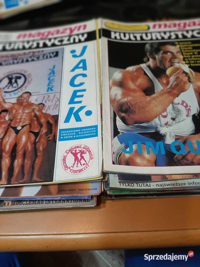 Miesięcznik kulturystyczny Jacek Brodnica