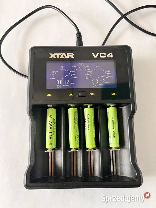 Ładowarka XTAR VC4 do akumulatorów Liion i NiMH Warszawa
